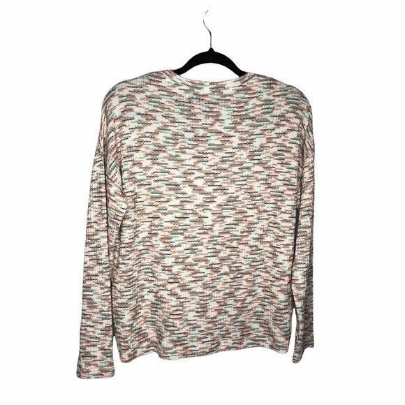 Code X Mode Sweater Womens Small White Pullover Multicolored NWT - Picture 3 of 7